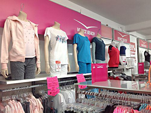 Damenabteilung Outlet